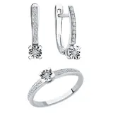 Ювелирный комплект Sokolov Z1021850 1021850 17.5р 3.65гр  - фото 2