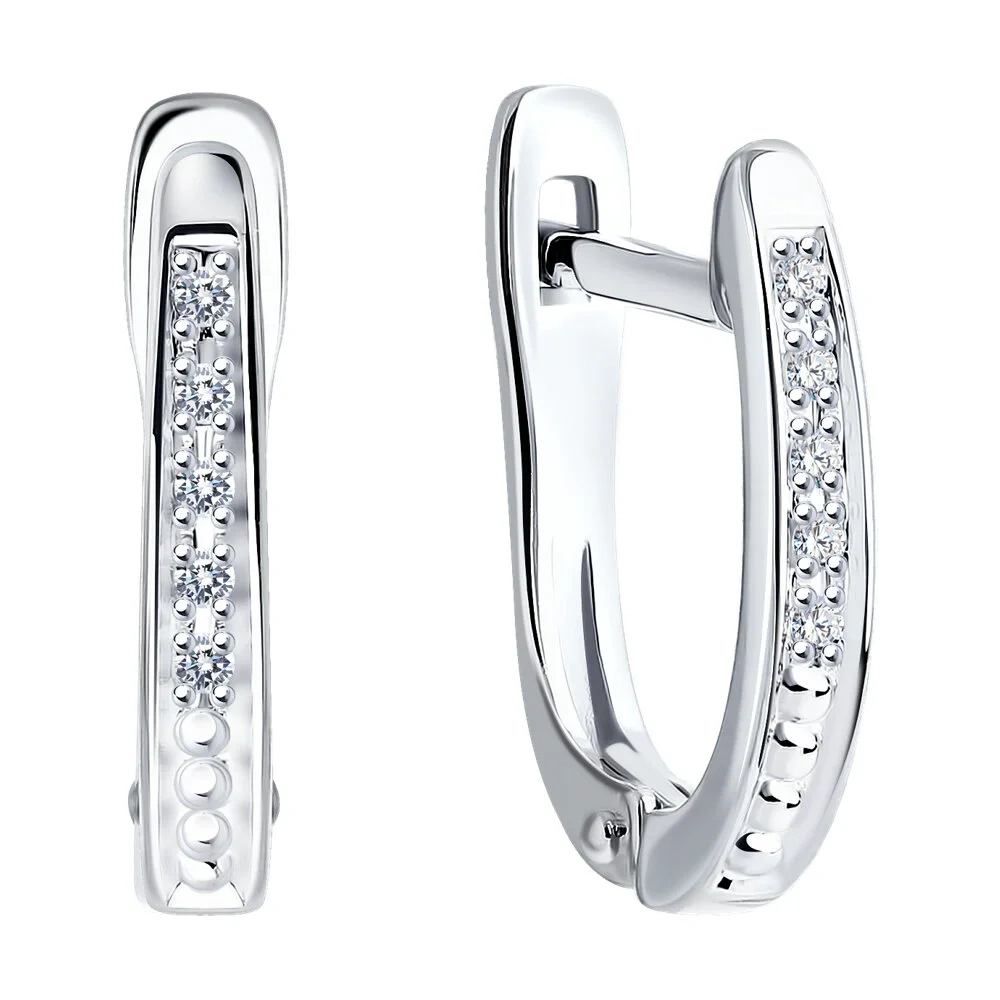 Ювелирный комплект Sokolov S1021316-3  17р 2,66гр  - фото 6