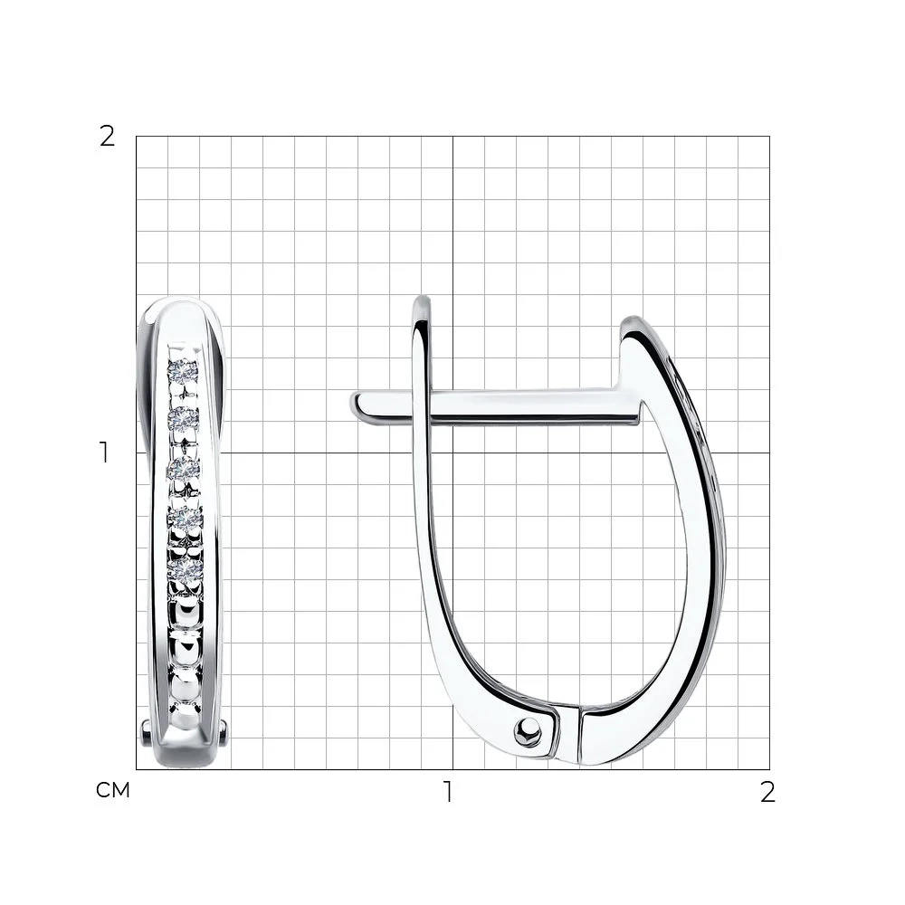 Ювелирный комплект Sokolov S1021316-3  17р 2,66гр  - фото 10