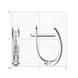 Ювелирный комплект Sokolov S1021316-3  17р 2,66гр  - фото 10