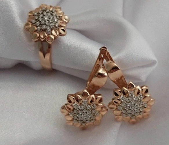 Ювелирный комплект Qudaluq Q90-12-75-33 19р 6,6гр. 