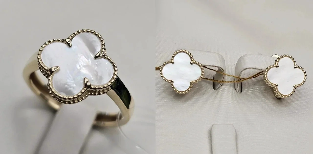 Ювелирный комплект Deimantas 113562017 18р 1,9гр 4,87гр. 