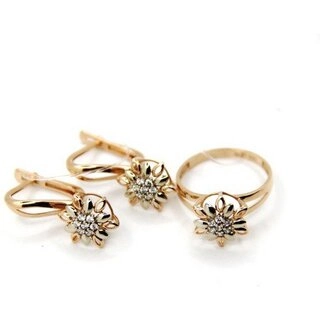 Ювелирный комплект Qudaluq Q0010047 18р 5,04гр. 