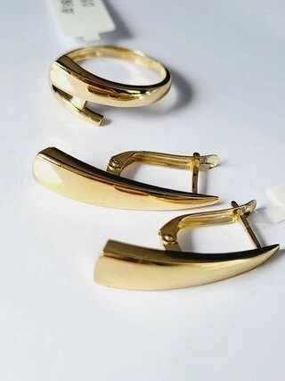 Ювелирный комплект Qudaluq Q0010011 18р 5,4гр. 