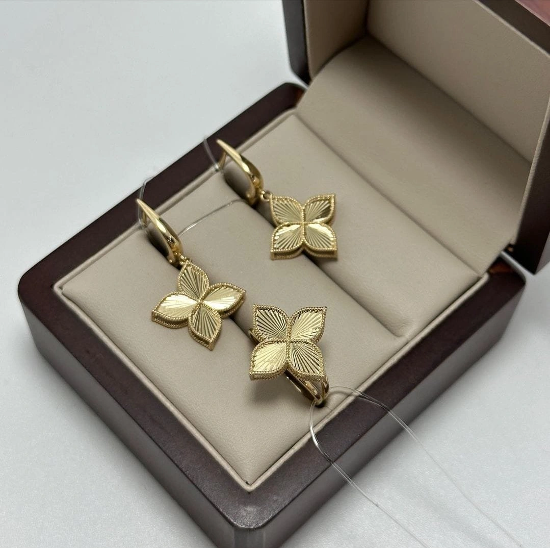 Ювелирный комплект Kausar Gold K538 17-19р 5,86гр. 