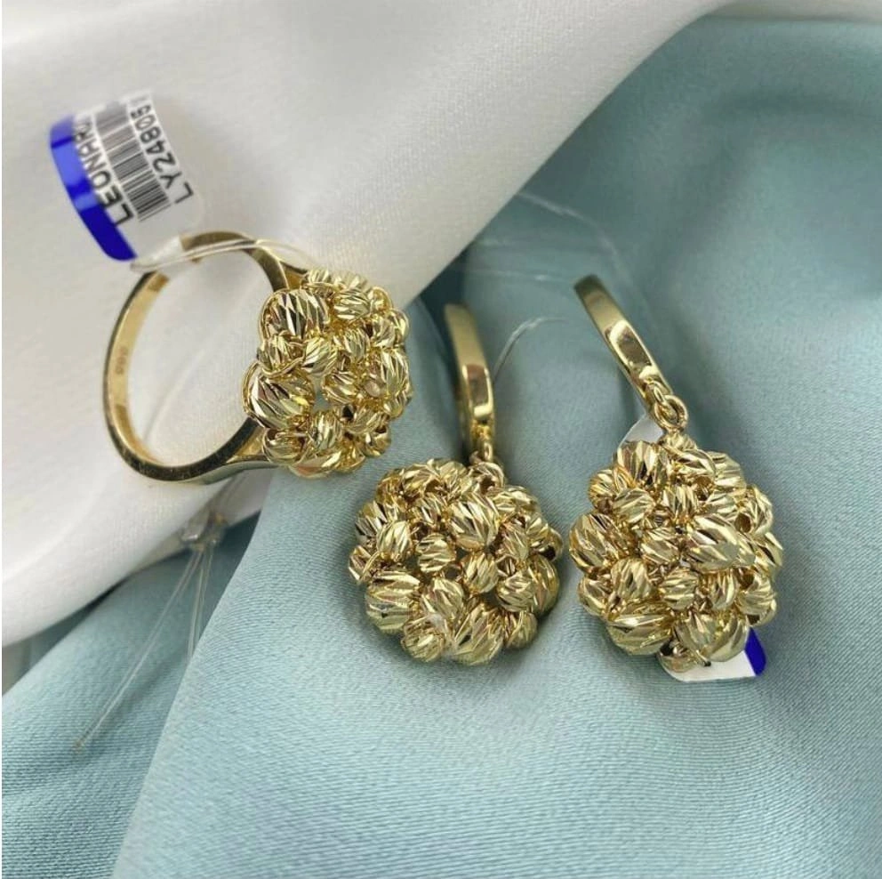 Ювелирный комплект Kausar Gold K390 17-19р 11,16гр. 