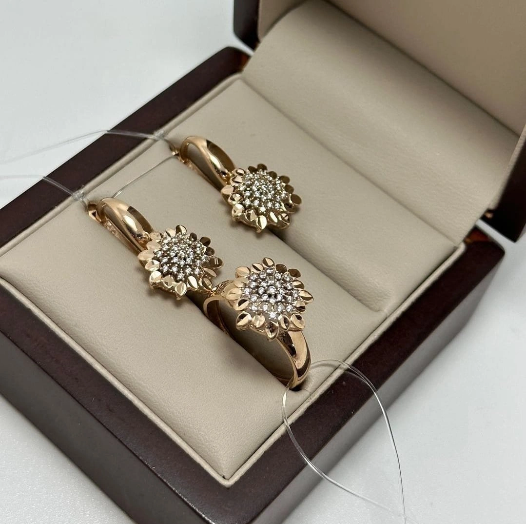 Ювелирный комплект Kausar Gold K598 17-19р 6,65гр. 