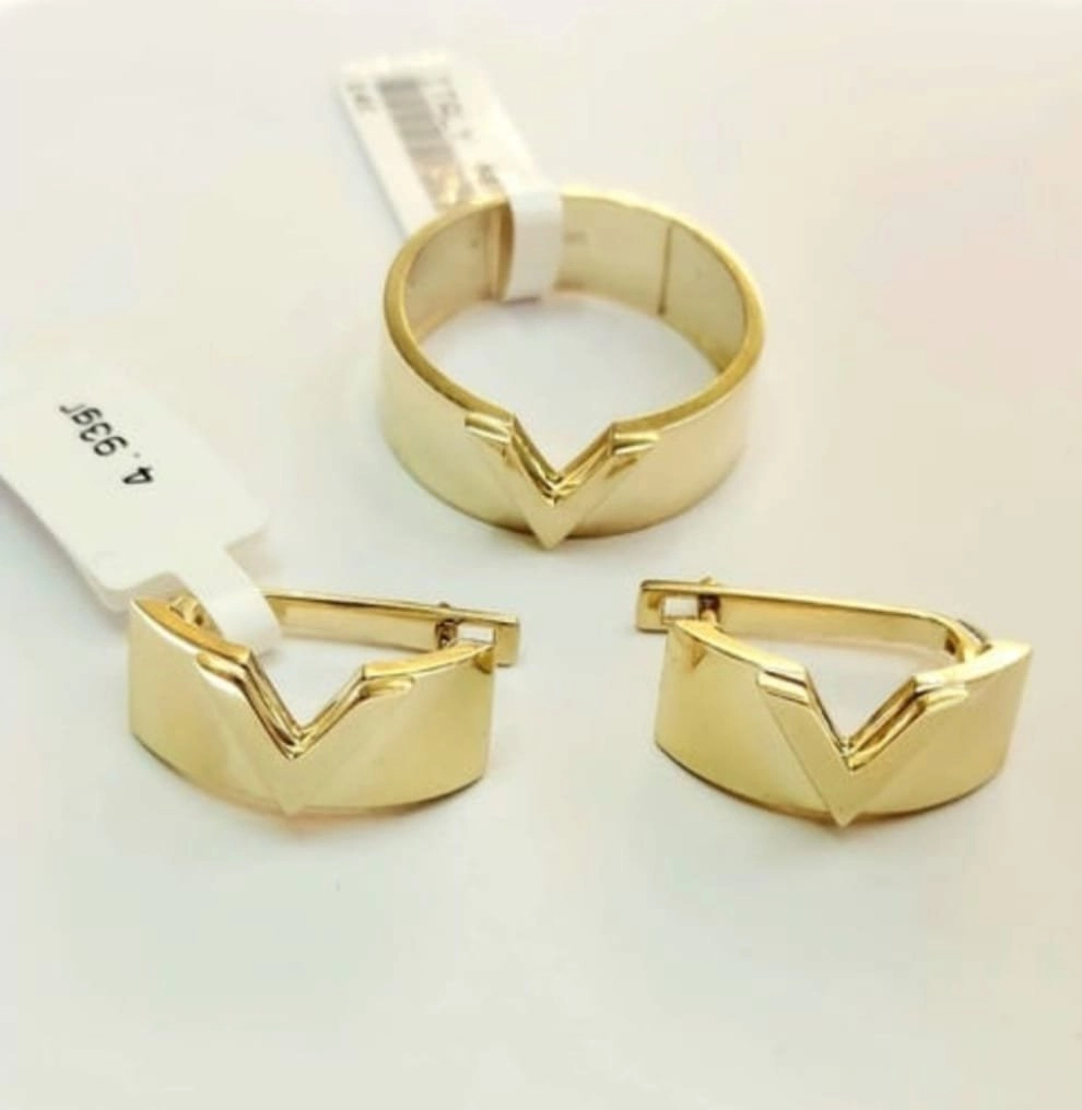 Ювелирный комплект Kausar Gold K386 17-19р 8,73гр. 