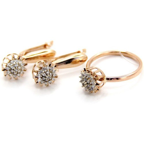 Ювелирный комплект Qudaluq Q10006 18р 4,04гр. 