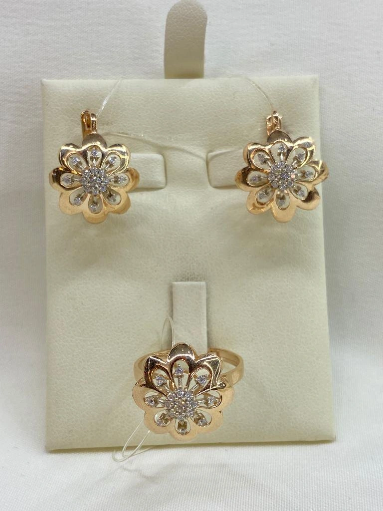 Ювелирный комплект Luxor KE18R8-06R 18р 8,06гр. 