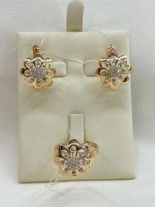 Ювелирный комплект Luxor KE18R8-06R 18р 8,06гр. 