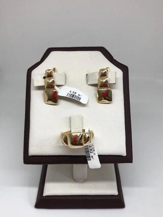 Ювелирный комплект Kausar Gold K272 19р 7,5гр. 