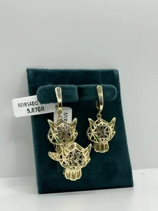 Ювелирный комплект Mirsado Gold А00166 18,5р 12,11гр. 