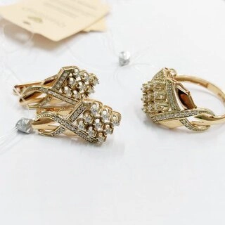 Ювелирный комплект Qudaluq QФ109985 19,5р 9,3гр 