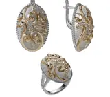 Ювелирный комплект Nerhat Limited  KS004 18р  - фото 5