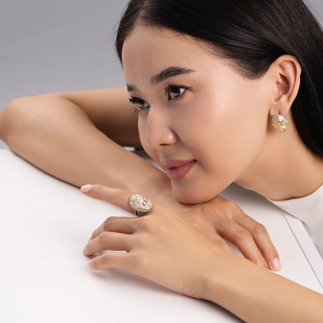 Ювелирный комплект Nerhat Limited  KS004 18р  - фото 3