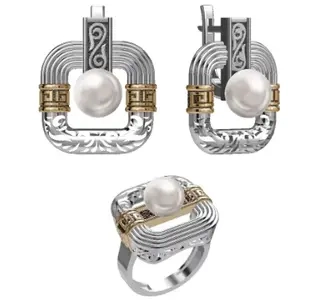 Ювелирный комплект Merhat Limited KS005 19р 