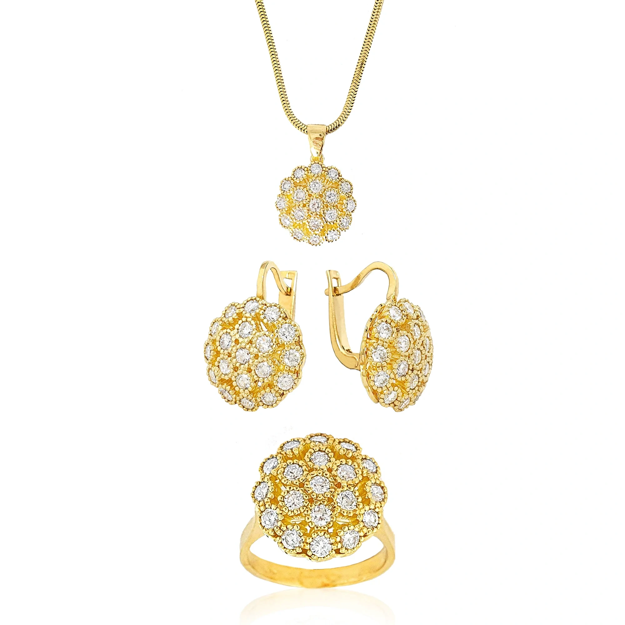 Ювелирный комплект Goldos SDR2803-S 17,5 р  - фото 2