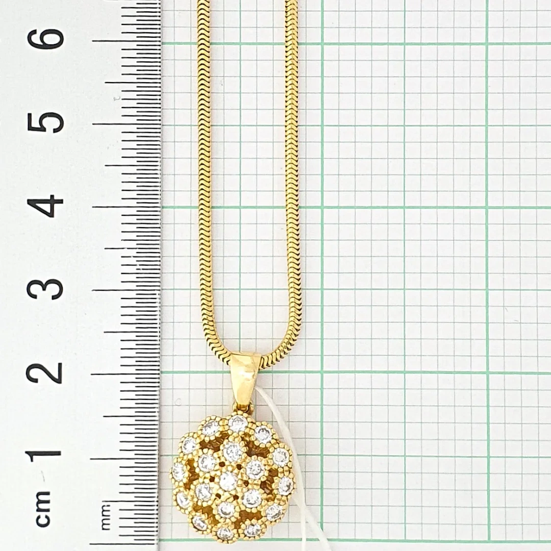 Ювелирный комплект Goldos SDR2803-S 17,5 р 