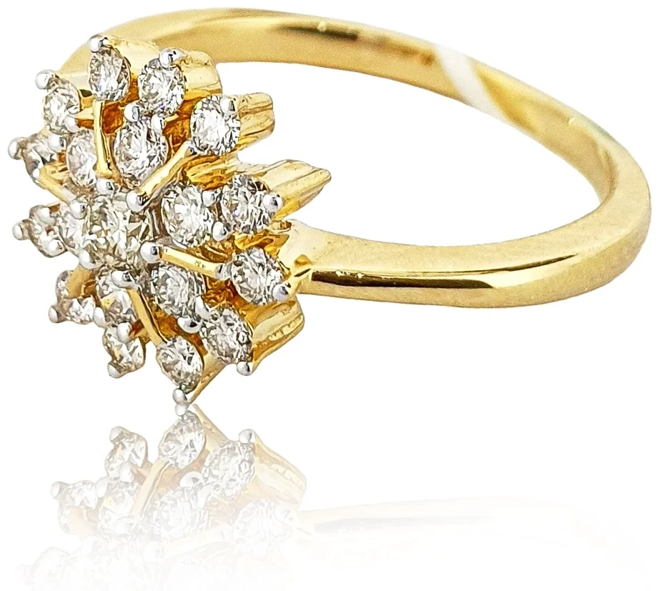 Ювелирный комплект Goldos Premium DR1875-S 17р 1,50ct.  - фото 2