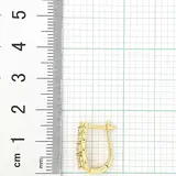 Ювелирный комплект Goldos Premium MR1372-S 17,5р 6,3гр 1,56ct.  - фото 5