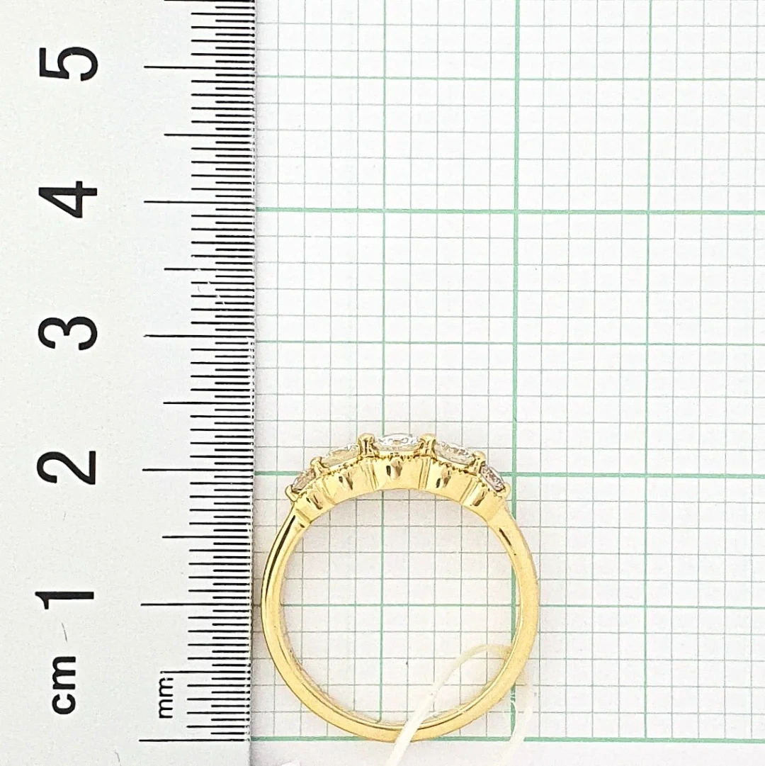 Ювелирный комплект Goldos Premium MR1372-S 17,5р 6,3гр 1,56ct. 