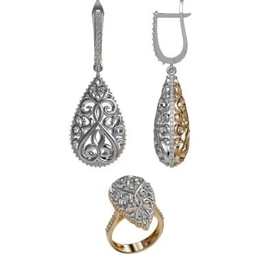 Ювелирный комплект Merhat Limited KS001 17р  - фото 3