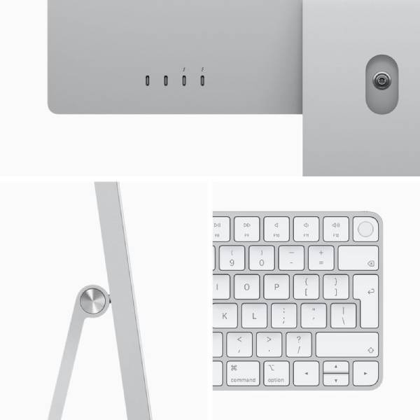 Моноблок Apple iMac 24″ 256GB 24M182SUX 2021 Silver (MGPC3)
