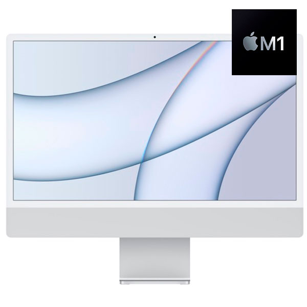 Моноблок Apple iMac 24″ 256GB 24M182SUX 2021 Silver (MGPC3)