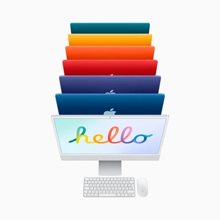 Моноблок Apple Custom iMac 24″ Green A2438 M1162SUX (Z12U000BV)