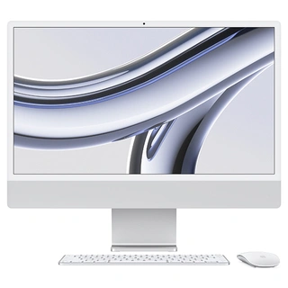 Apple моноблогы iMac 24 M3 8CPU 10GPU SSD 256GB Silver (MQRJ3)