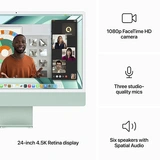 Моноблок Apple iMac 24 M3 8CPU 10GPU SSD 256GB Green (MQRN3) - фото 5