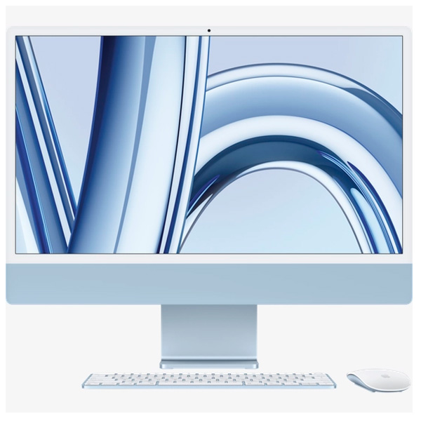 Моноблок Apple iMac 24 M3 8CPU 10GPU SSD 512GB Blue (MQRR3)