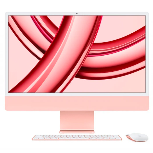 Моноблок Apple iMac 24 M3 8CPU 10GPU SSD 512GB Pink (MQRU3)