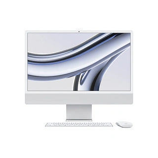 Моноблок Apple iMac 24 M3 8CPU 8GPU 256GB SSD Silver (MQR93)