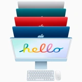 Моноблок Apple iMac 24″ 256GB 24M182SUX Blue (MGPK3) - фото 8