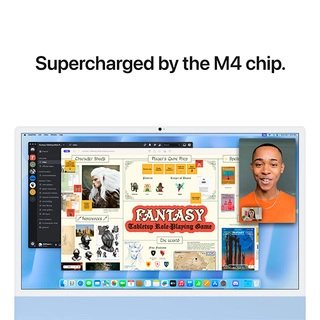 Моноблок Apple iMac 24" M4 10CPU 10GPU SSD 512GB Blue (MWV33RU/A) - фото 6