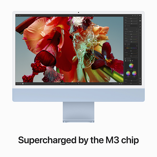 Моноблок Apple iMac 24 M3 8CPU 10GPU SSD 256GB Blue (MQRQ3) DEMO - фото 4