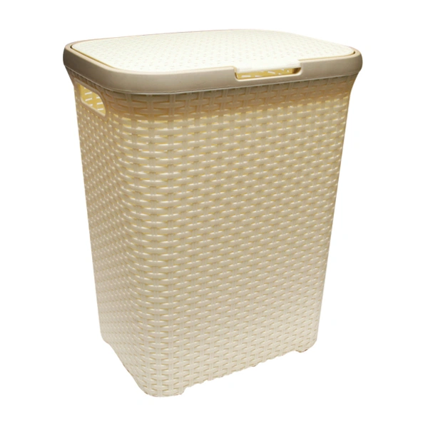 Корзина для белья с крышкой Eco&Clean "Артлайн" 60л - фото 3