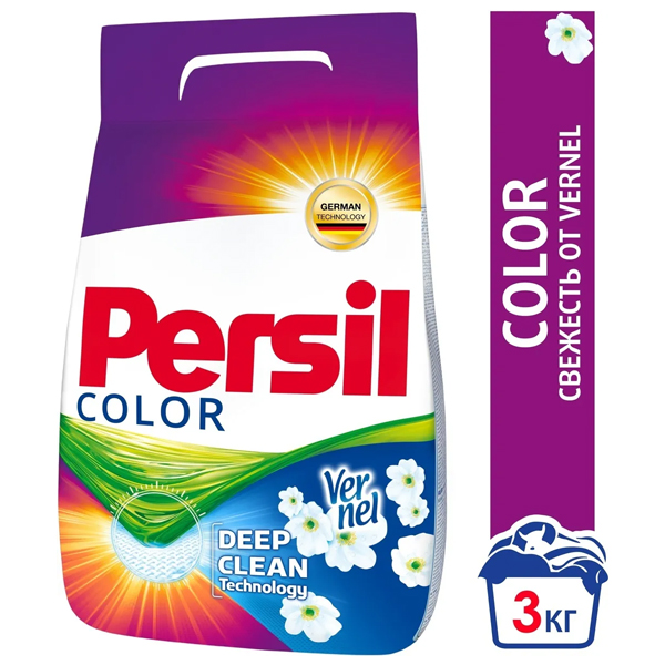 Persil кір жуғыш ұнтағы Color свежесть от Vernel 3 кг