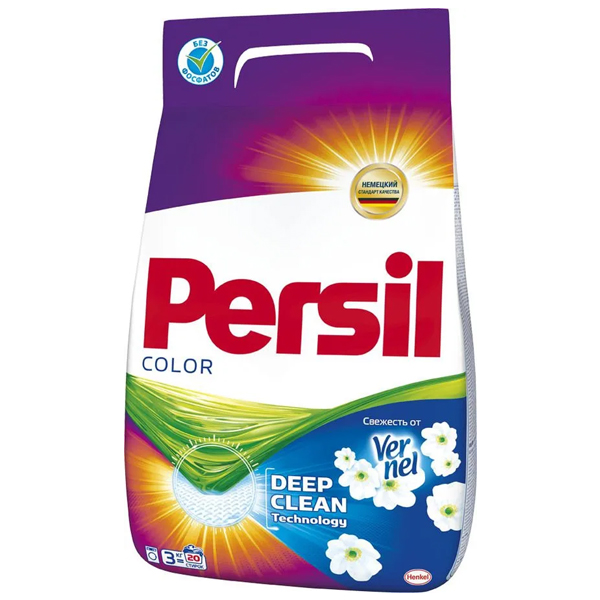Стиральный порошок Persil Color свежесть от Vernel 3 кг