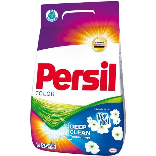 Persil кір жуғыш ұнтағы Color свежесть от Vernel 4,5 кг