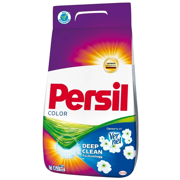 Persil кір жуғыш ұнтағы Color свежесть от Vernel 6 кг
