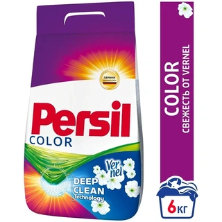 Persil кір жуғыш ұнтағы Color свежесть от Vernel 6 кг - фото 3