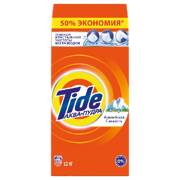 Стиральный порошок Tide Альпийская свежесть 12 кг