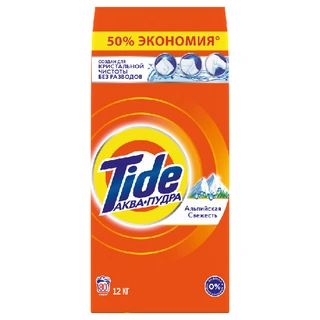 Стиральный порошок Tide Альпийская свежесть 12 кг