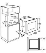 Встраиваемая СВЧ-печь Electrolux EMS26204OX - фото 2