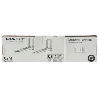Кронштейн для СВЧ MART 02M Black - фото 4
