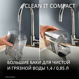 Моющий пылесос для чистки мебели, текстиля и ковров Tefal Clean IT IZ3010F0 - фото 8