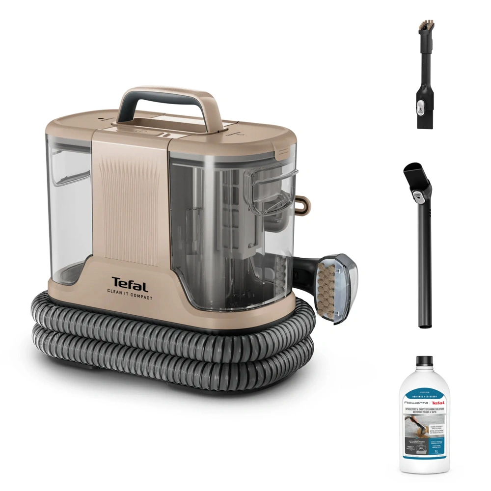 Моющий пылесос для чистки мебели, текстиля и ковров Tefal Clean IT IZ3010F0 - фото 11